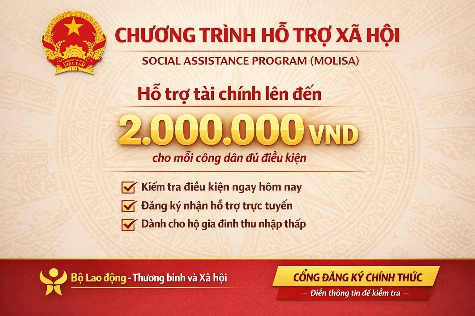 Xác minh tư cách hưởng lợi banner
